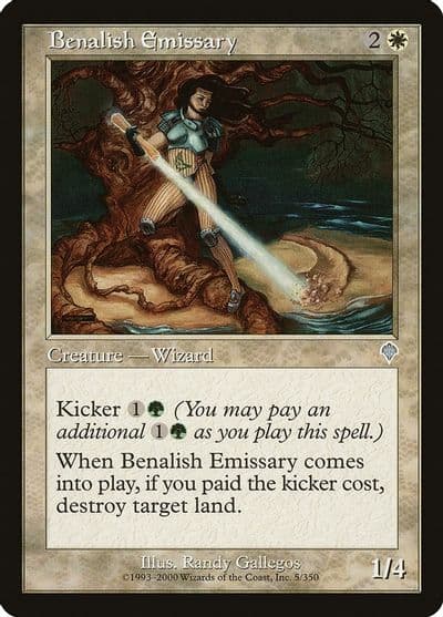 Benalish Emissary Invasion Magic card