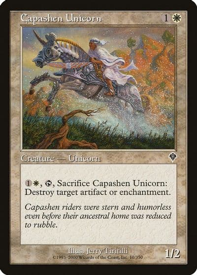 Capashen Unicorn Invasion Magic card