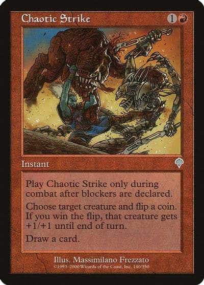 Chaotic Strike Invasion Magic card