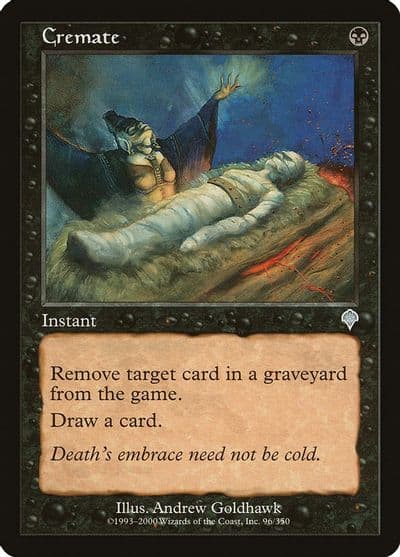 Cremate Invasion Magic card