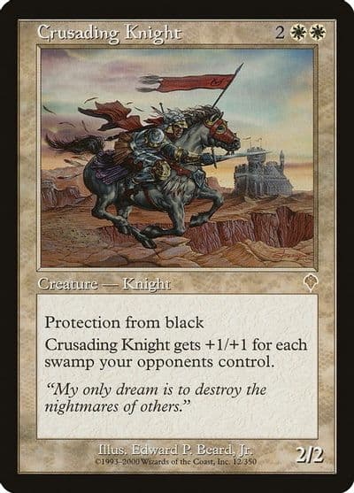 Crusading Knight Invasion Magic card