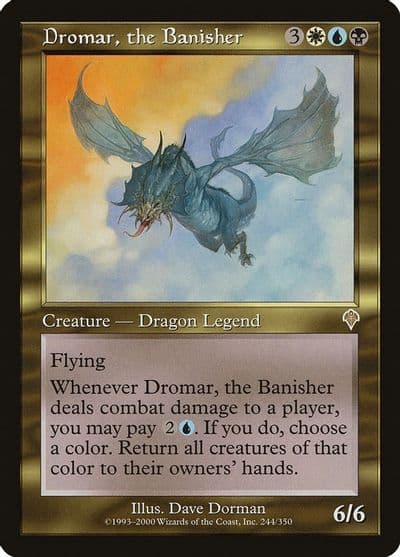 Dromar the Banisher Invasion Magic card