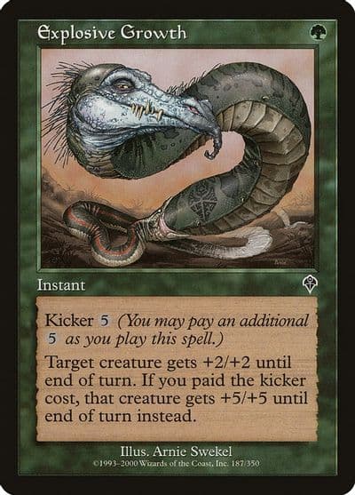 Explosive Growth Invasion Magic card