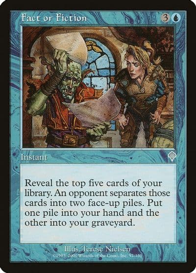 Fact or Fiction Invasion Magic card