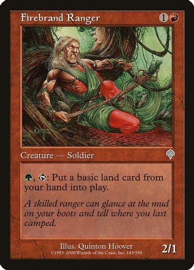 Firebrand Ranger Invasion Magic card