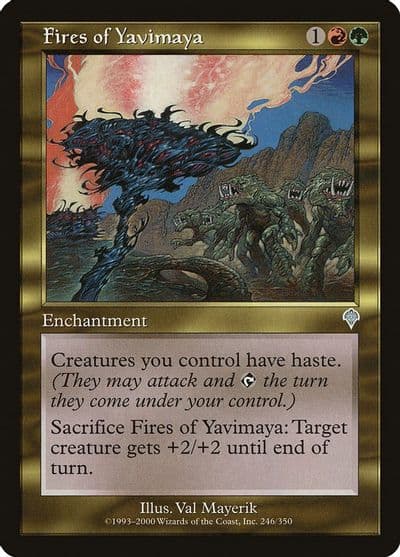 Fires of Yavimaya Invasion Magic card