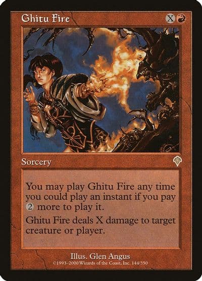 Ghitu Fire Invasion Magic card