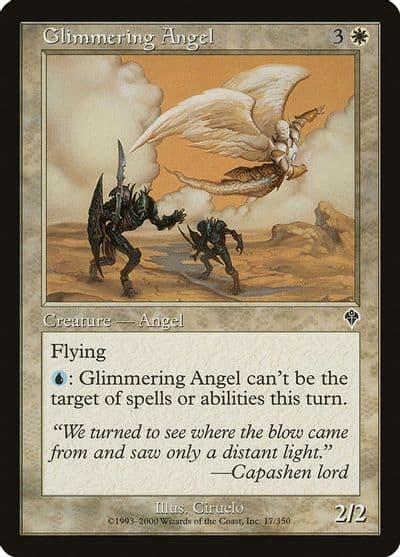 Glimmering Angel Invasion Magic card
