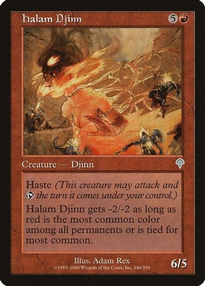 Halam Djinn Invasion Magic card