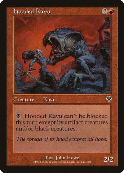 Hooded Kavu Invasion Magic card