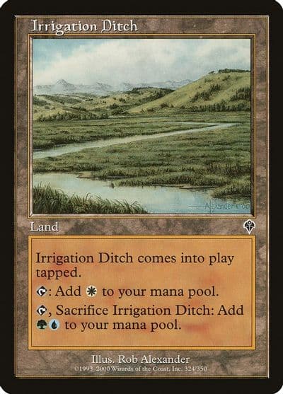 Irrigation Ditch Invasion Magic card