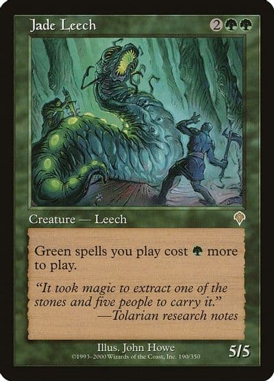 Jade Leech Invasion Magic card