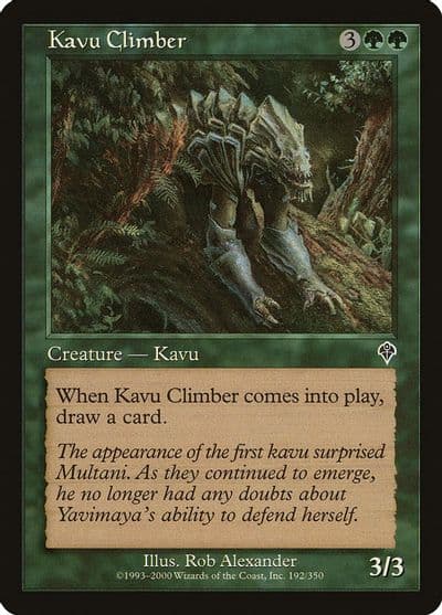 Kavu Climber Invasion Magic card