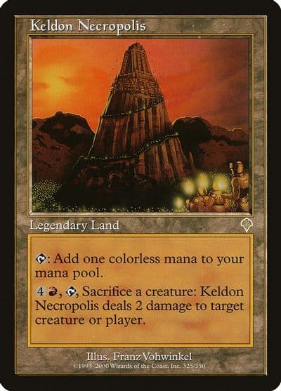 Keldon Necropolis Invasion Magic card
