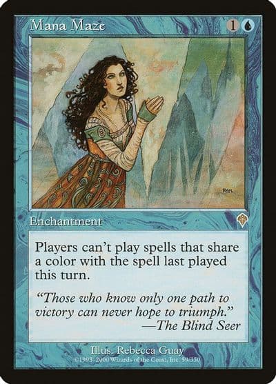 Mana Maze Invasion Magic card