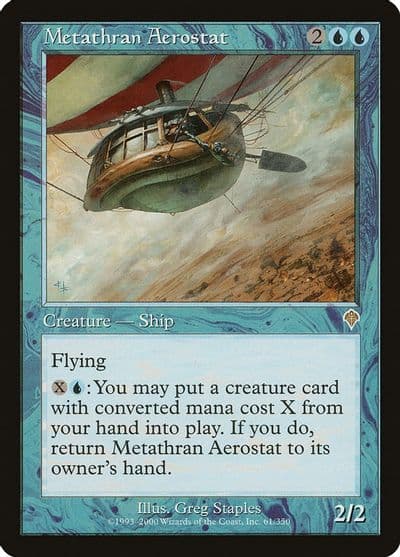 Metathran Aerostat Invasion Magic card