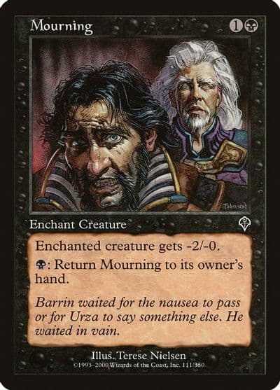 Mourning Invasion Magic card