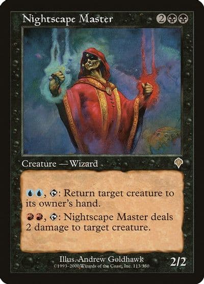 Nightscape Master Invasion Magic card