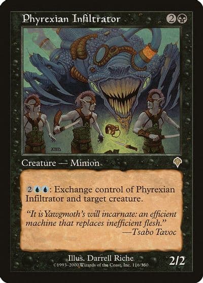 Phyrexian Infiltrator Invasion Magic card