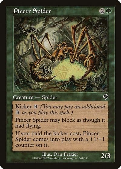 Pincer Spider Invasion Magic card