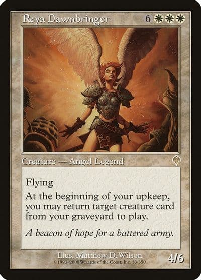 Reya Dawnbringer Invasion Magic card