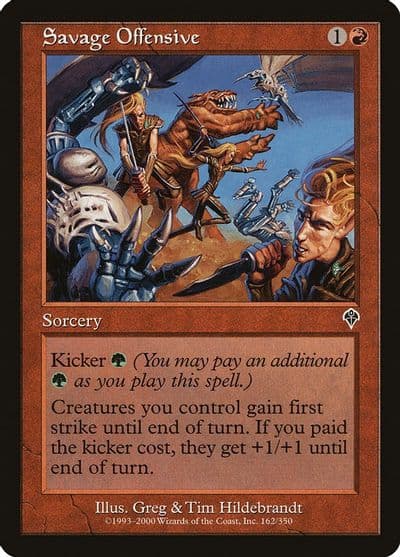 Savage Offensive Invasion Magic card