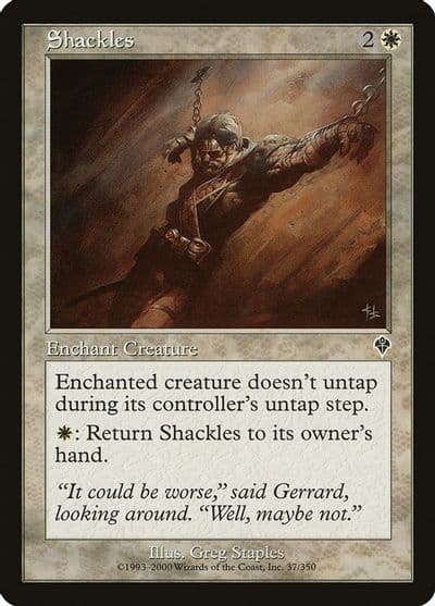 Shackles Invasion Magic card