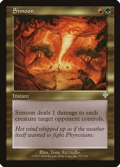 Simoon Invasion Magic card