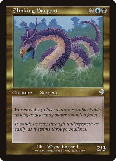 Slinking Serpent Invasion Magic card
