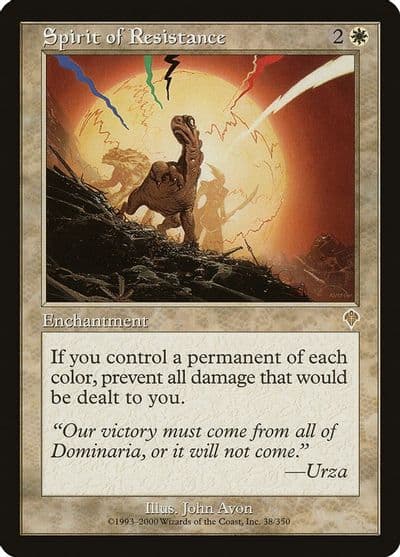 Spirit of Resistance Invasion Magic card