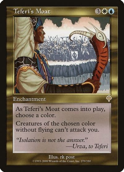 Teferis Moat Invasion Magic card