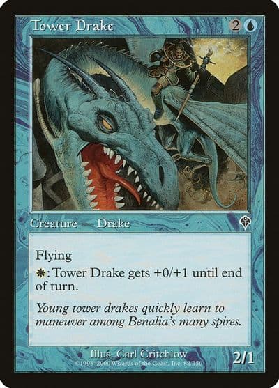 Tower Drake Invasion Magic card
