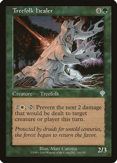 Treefolk Healer Invasion Magic card