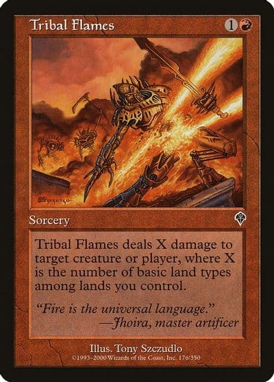 Tribal Flames Invasion Magic card