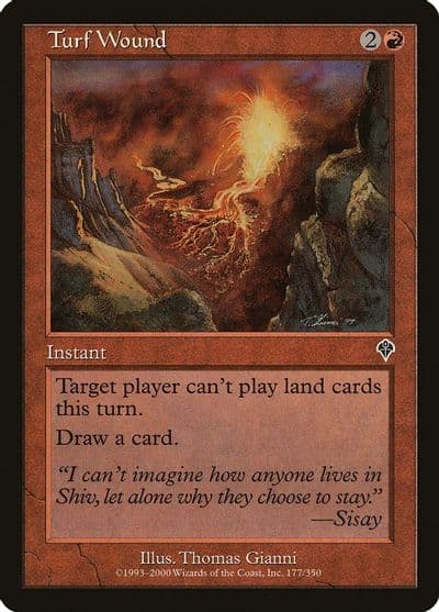 Turf Wound Invasion Magic card