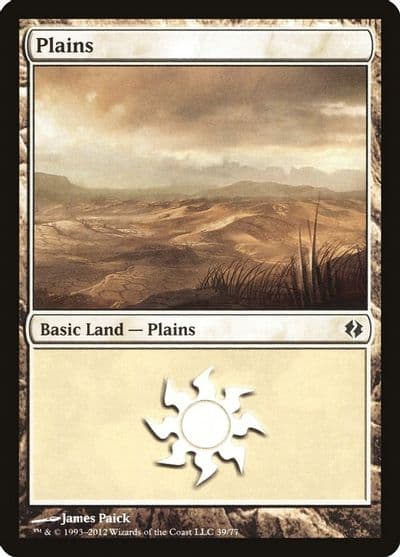 Plains 39 Duel Decks: Venser vs. Koth Magic card
