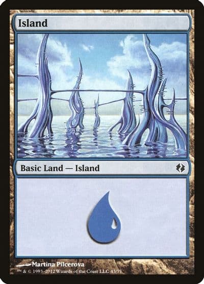 Island 43 Duel Decks: Venser vs. Koth Magic card