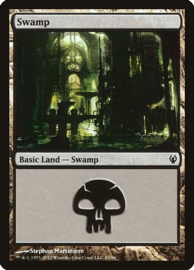 Swamp 83 Duel Decks: Izzet vs. Golgari Magic card