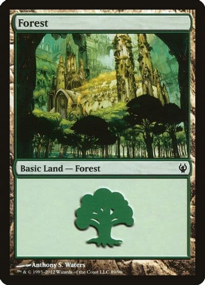 Forest 89 Duel Decks: Izzet vs. Golgari Magic card