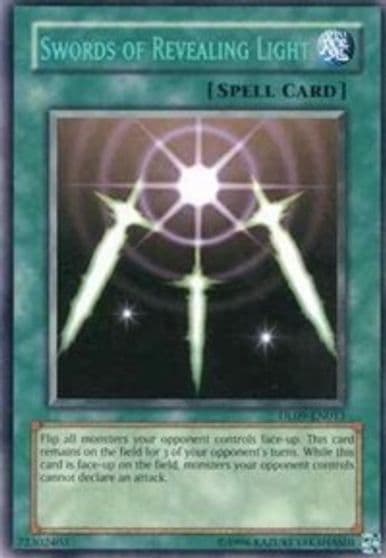 Swords of Revealing Light Blue Duelist League Promo Yu-Gi-Oh! card