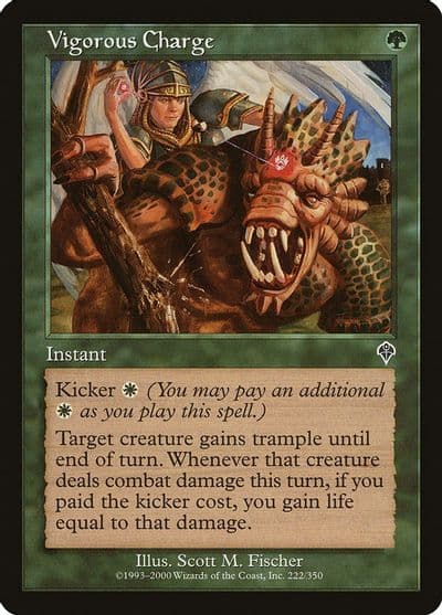 Vigorous Charge Invasion Magic card