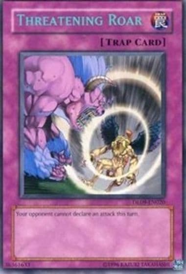 Threatening Roar Blue Duelist League Promo Yu-Gi-Oh! card