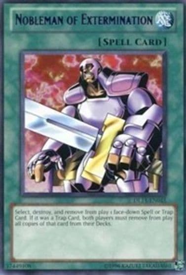 Nobleman of Extermination Red Duelist League Promo Yu-Gi-Oh! card
