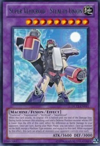 Super Vehicroid Stealth Union Red Duelist League Promo Yu-Gi-Oh! card