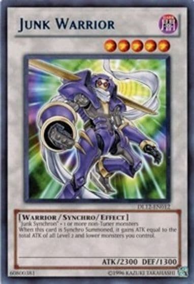 Junk Warrior Red Duelist League Promo Yu-Gi-Oh! card