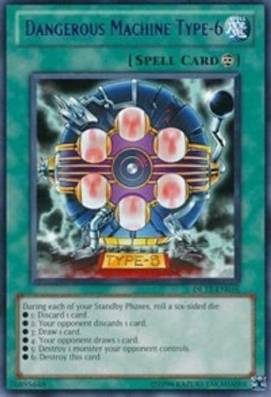 Dangerous Machine Type 6 Red Duelist League Promo Yu-Gi-Oh! card