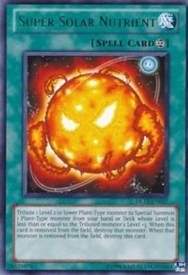 Super Solar Nutrient Red Duelist League Promo Yu-Gi-Oh! card