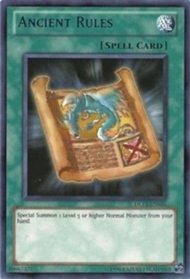 Ancient Rules Red Duelist League Promo Yu-Gi-Oh! card