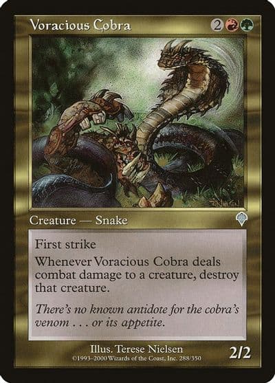 Voracious Cobra Invasion Magic card