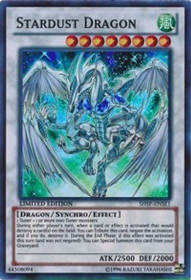 Stardust Dragon Shadow Specters Yu-Gi-Oh! card
